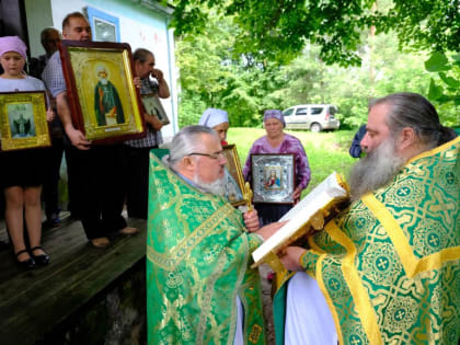 Престольный праздник в селе Коробкино