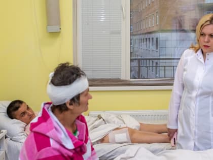 В Курске проходят лечение жители приграничья, пострадавшие от атак ВСУ