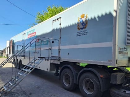 В посёлке Магнитный Железногорского района работает «поезд здоровья»