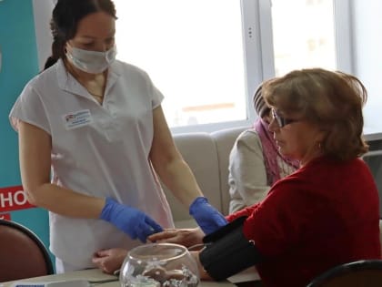 В акции по профилактике гипертонии поучаствовали 185 курян