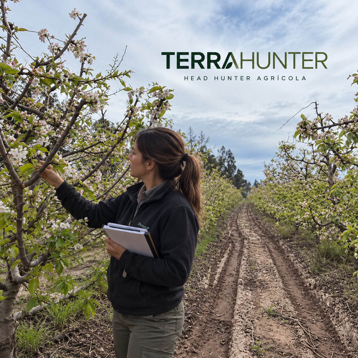 Equipo agrícola en terreno