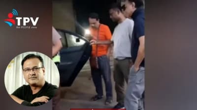 রাজধানীর মগবাজারে আসিফ আকবরের গাড়ি লক্ষ্য করে গুলি।