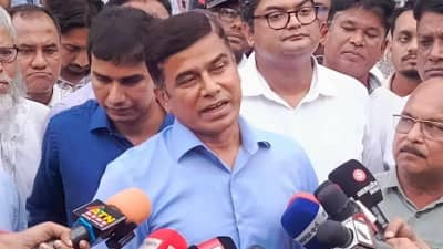 শ্যামা সুন্দরী খাল প্রকল্পের কাজ পরিদর্শনে রংপুরে পানিসম্পদ প্রতিমন্ত্রী, ব্যয় ১৪ কোটি টাকা