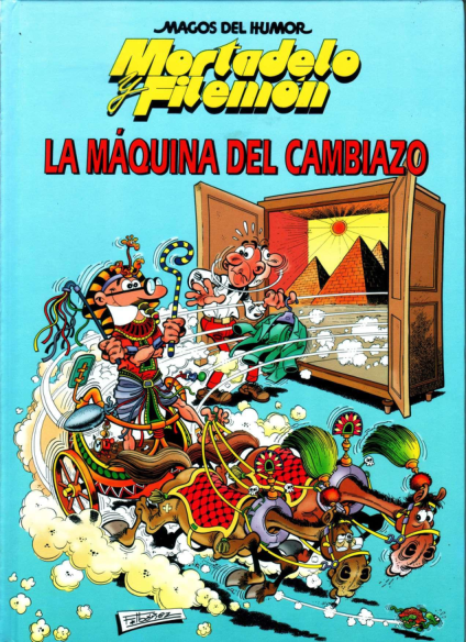 10 Mortadelo y Filemón La maquina del Cambiazo