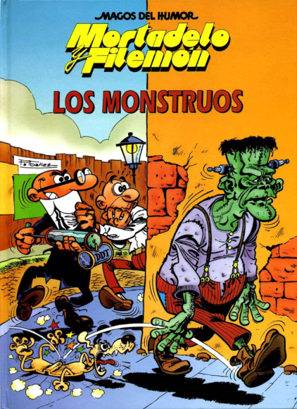 22 Mortadelo y Filemón Los monstruos