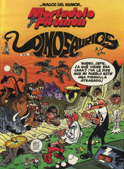 52 Mortadelo y Filemón Dinosaurios