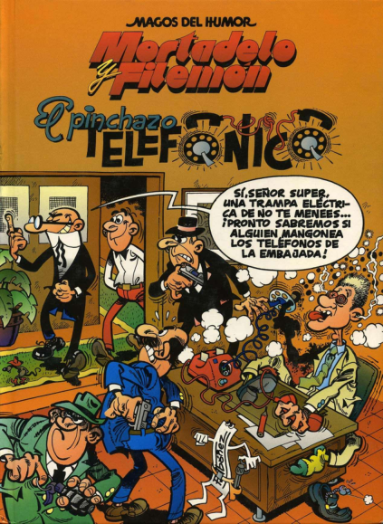 55 Mortadelo y Filemón El pinchazo telefonico