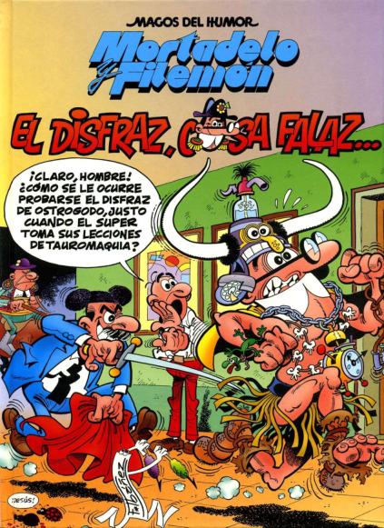 64 Mortadelo y Filemón El disfraz, cosa falaz