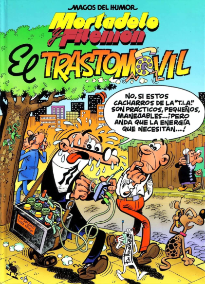 69 Mortadelo y Filemón El trastomovil