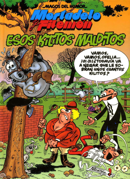 71 Mortadelo y Filemón Esos kilitos malditos