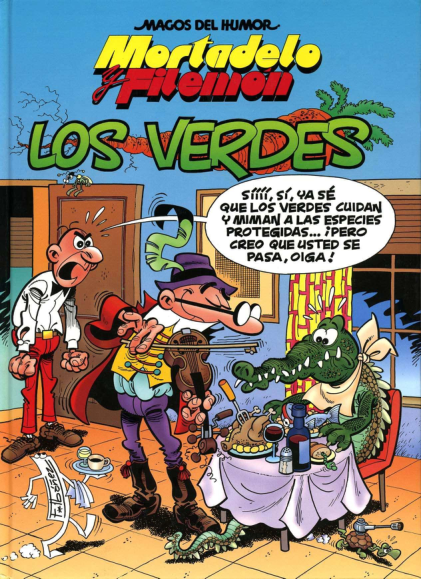 72 Mortadelo y Filemón Los verdes