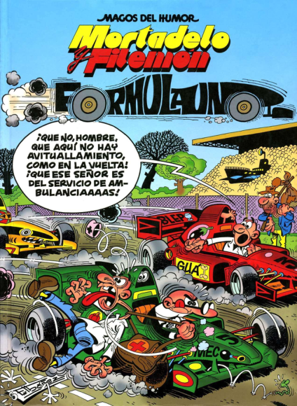 84 Mortadelo y Filemón Formula uno