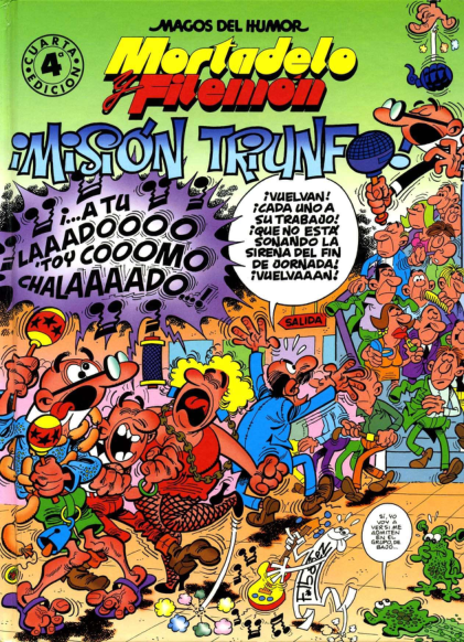 91 Mortadelo y Filemón Misión triunfo