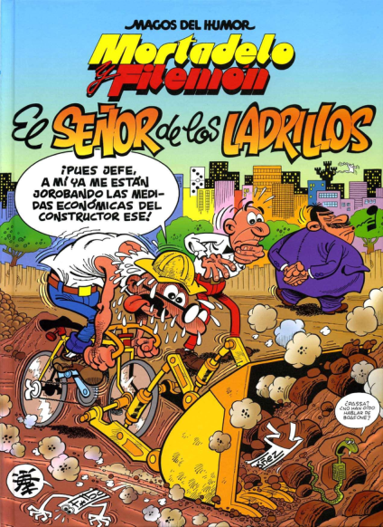 102 Mortadelo y Filemón El señor de los ladrillos