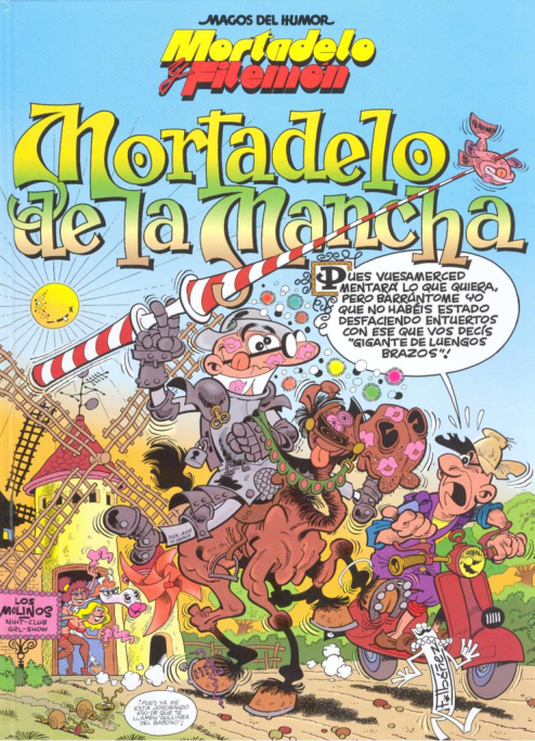 103 Mortadelo y Filemon Mortadelo de La Mancha
