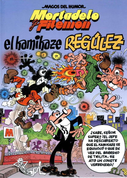 109 Mortadelo y Filemon El kamikaze Regulez