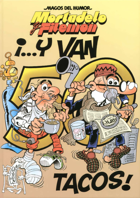 118 Mortadelo y Filemon ¡Y van 50 tacos!