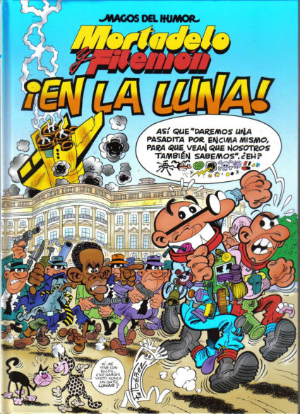 127 Mortadelo y Filemon En la luna