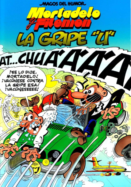 134 Mortadelo y Filemón La gripe U