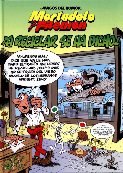 144 Mortadelo y Filemon A reciclar, se ha dicho