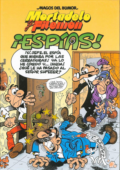 153 Mortadelo y Filemón Espias