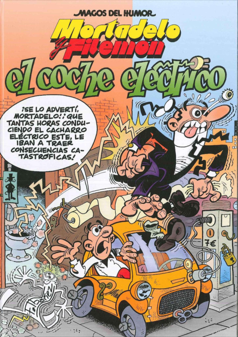 155 Mortadelo y Filemon El coche electrico