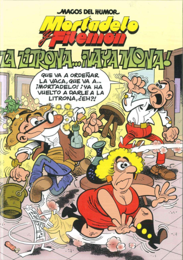 159 Mortadelo y Filemon La litrona ¡Vaya mona!
