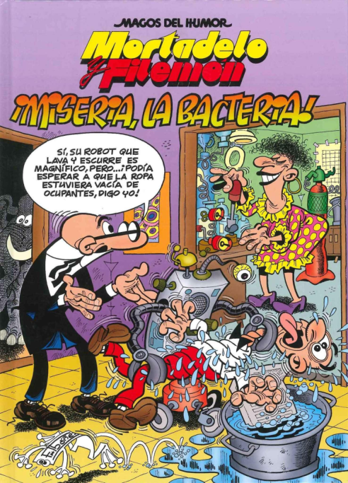 172 Mortadelo y Filemón Miseria la Bacteria