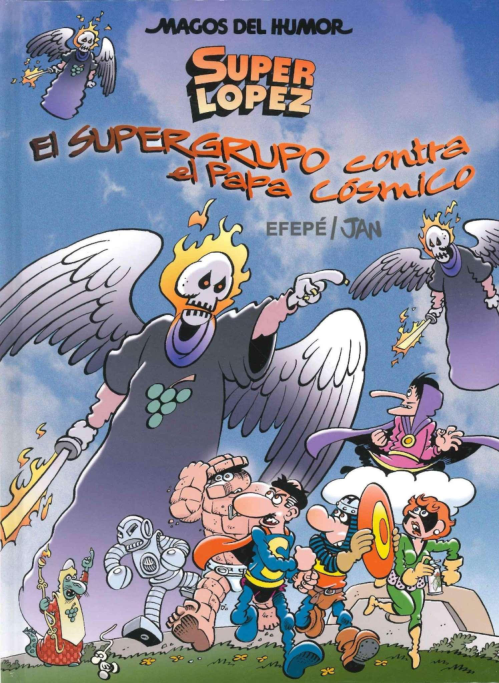 183 Superlopez El supergrupo contra el papa cósmico
