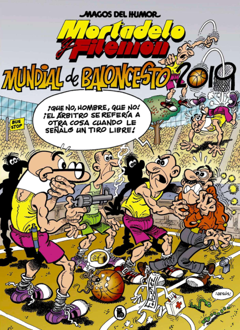 200 Mortadelo y Filemón, Mundial Baloncesto 2019