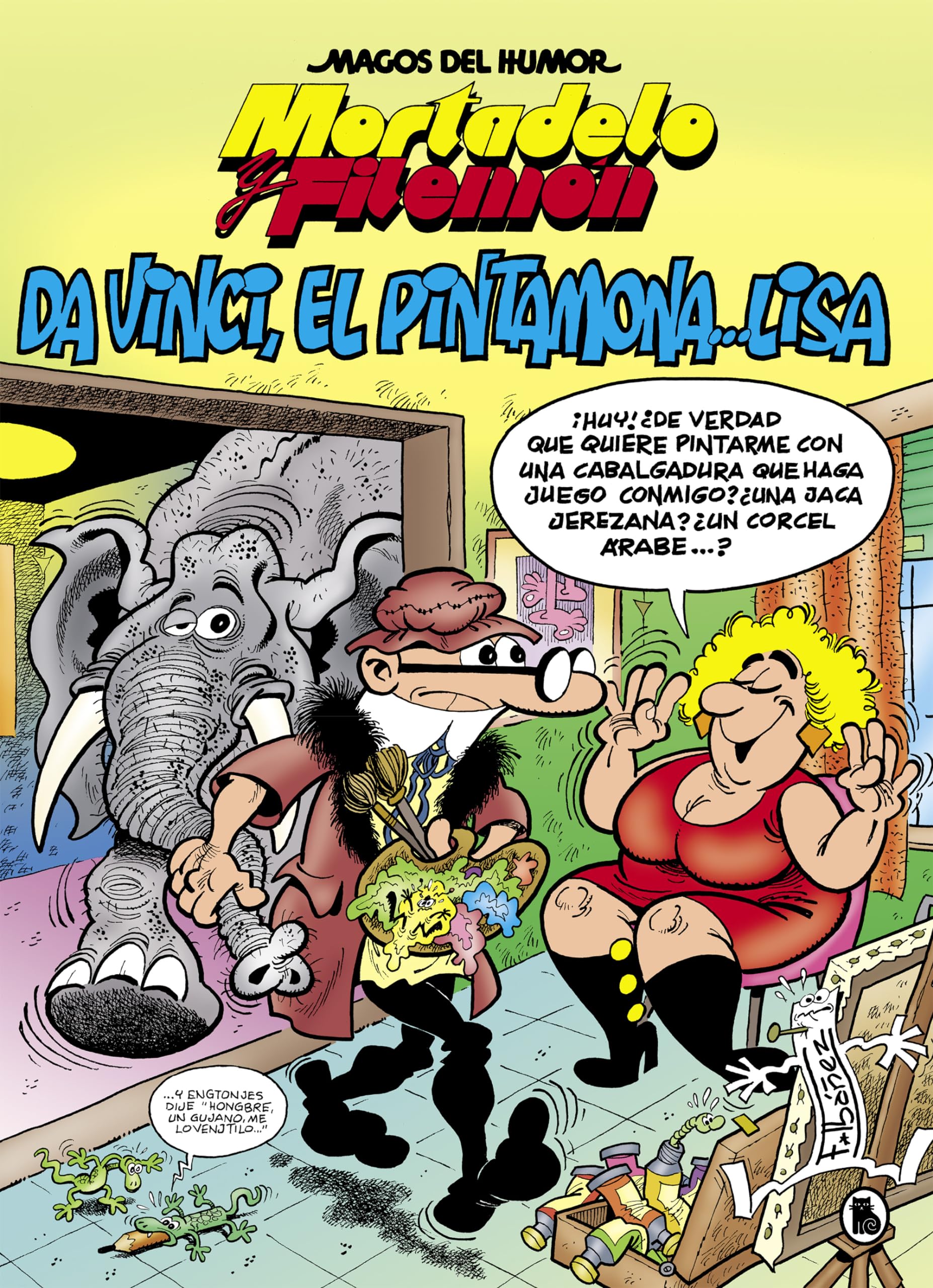 198 Mortadelo y Filemón Da Vinci, el PintamonaLisa