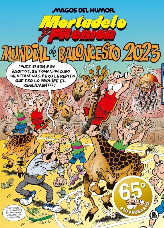220 Mortadelo y Filemón Mundial de baloncesto 2023