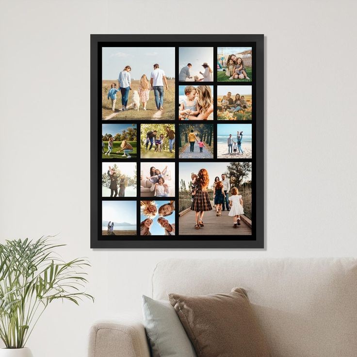 Photo collage board