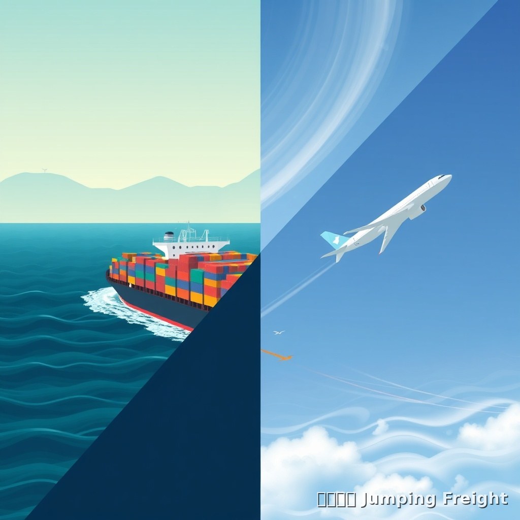 海運 vs 空運怎麼選？進出口商與電商賣家的貨運決策完整指南
