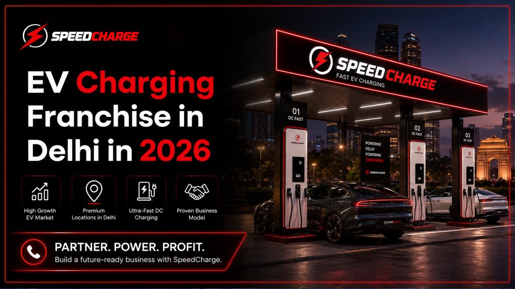 EV charging franchise in Delhi