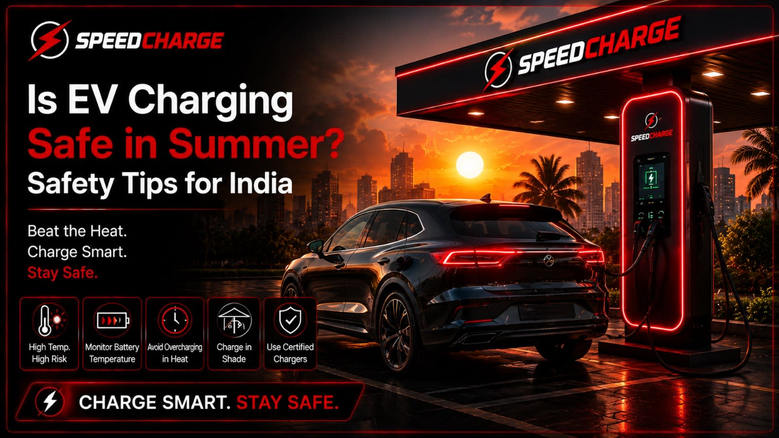 Is EV Charging Safe in Summer? Safety Tips for India