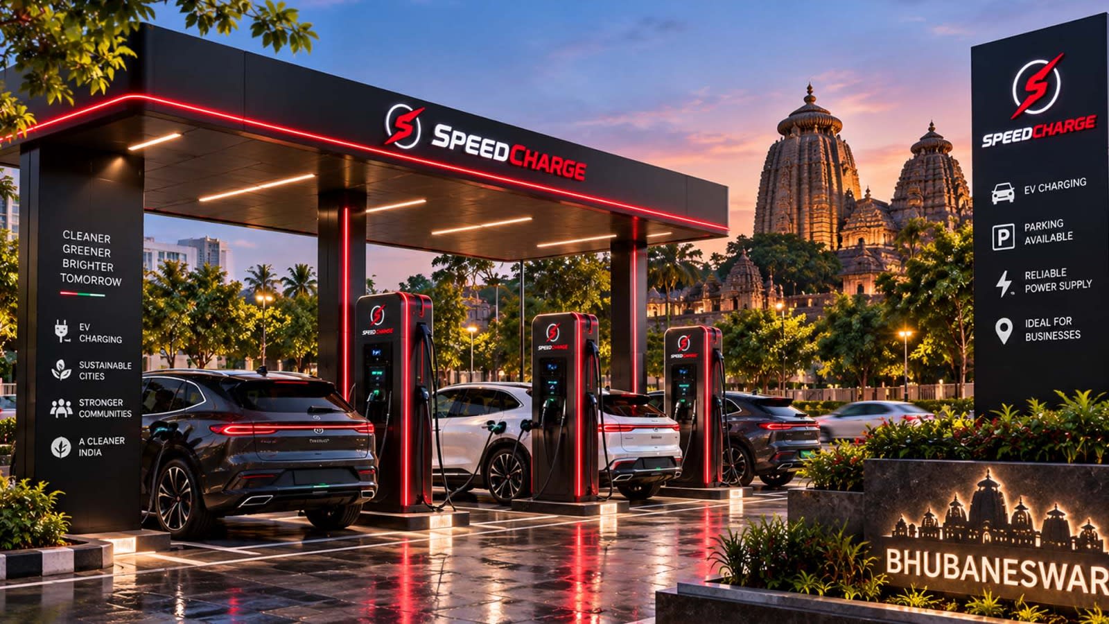 EV charging station franchise in Nagpur