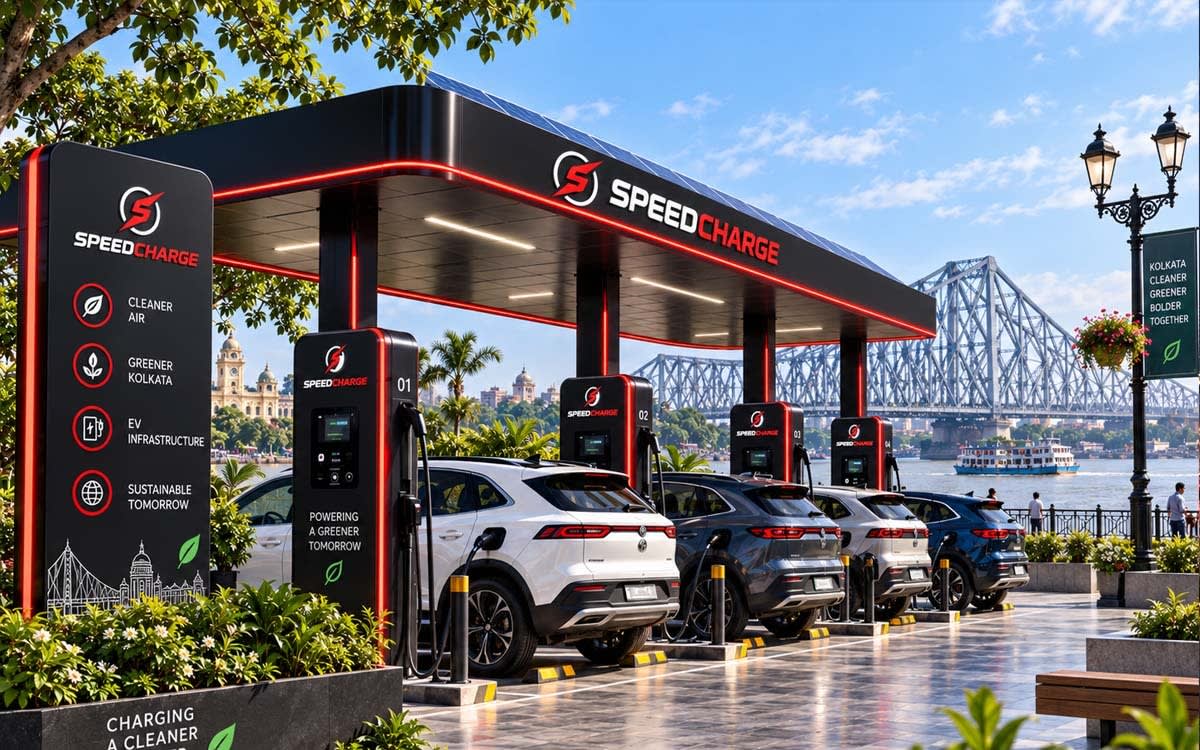 EV charging station franchise in Kolkata