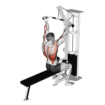 Reverse-Grip Pulldown Gif