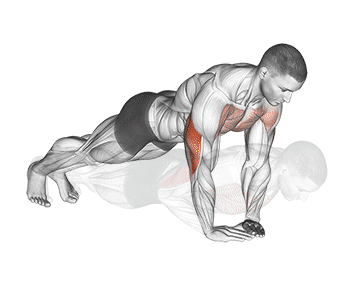 Diamond Push-ups Gif