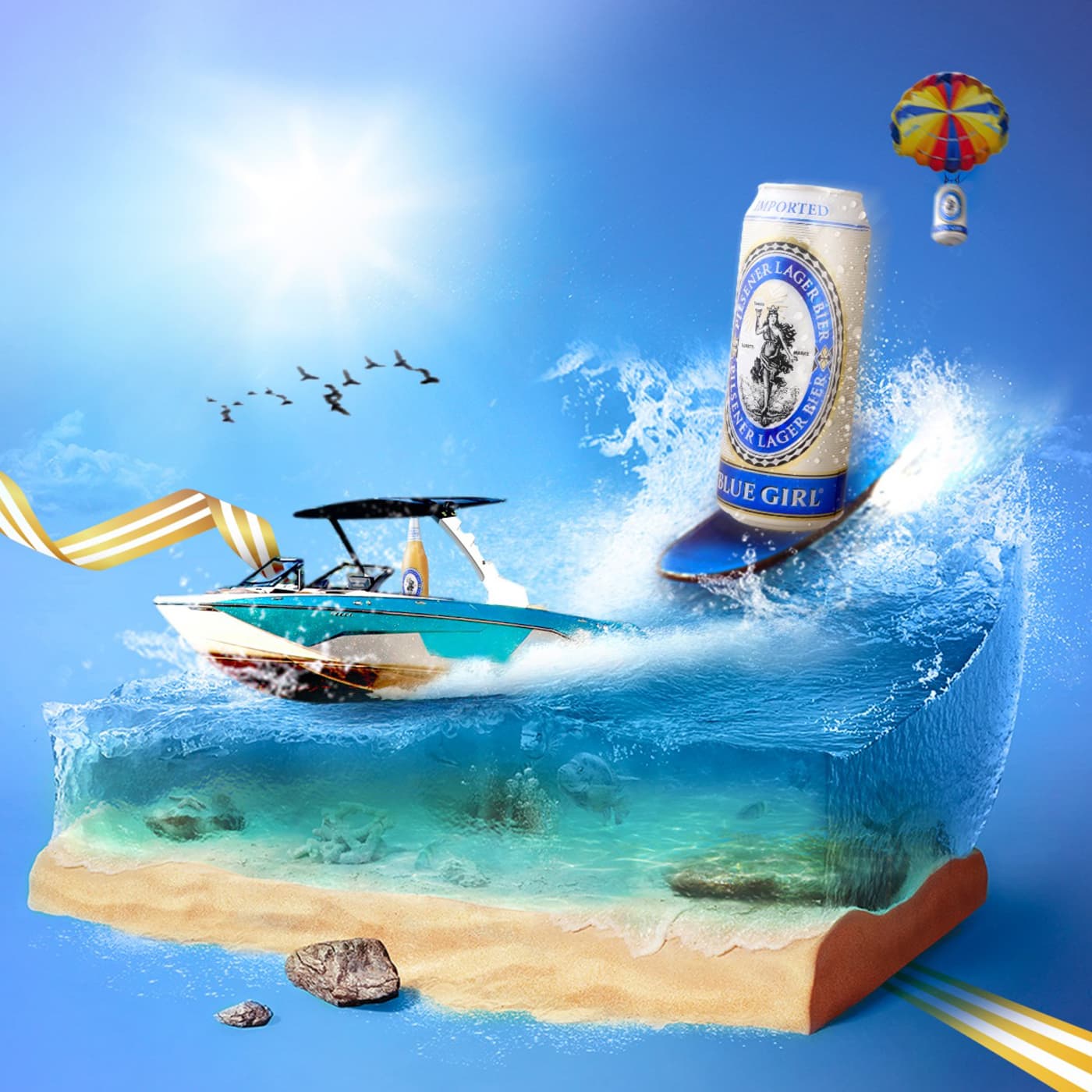 Blue Girl - Summer Campaign