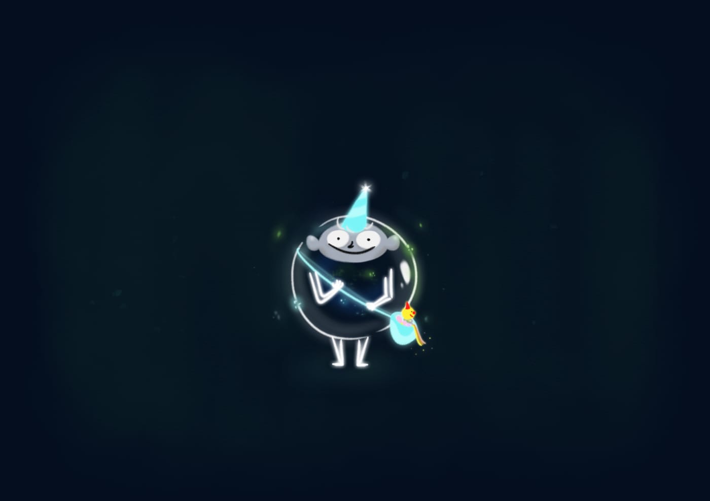Bubble man