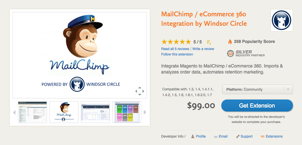 Mailchimp Windsor Circleagento Extension