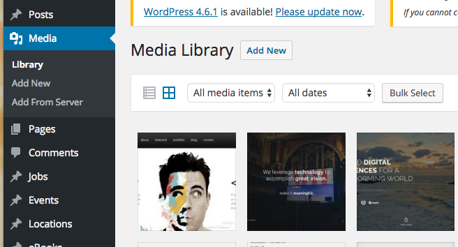 WordPress Media