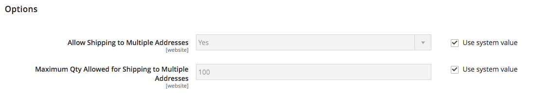 Magento 2 Multi Shipping