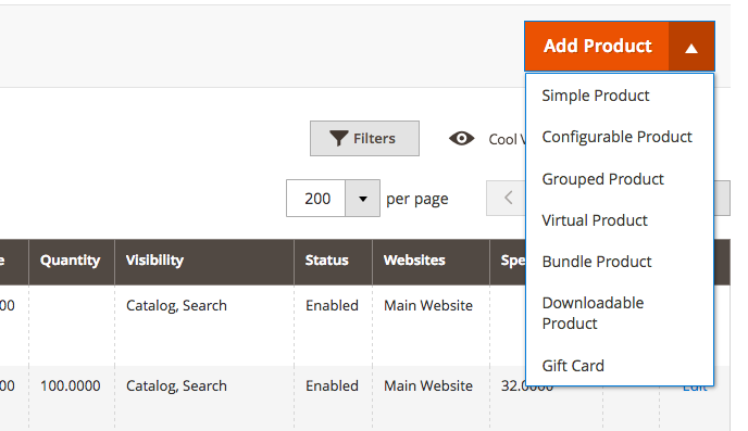 Magento Add Product