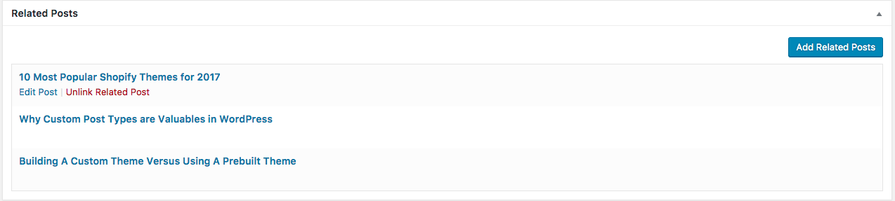 Related Posts WordPress