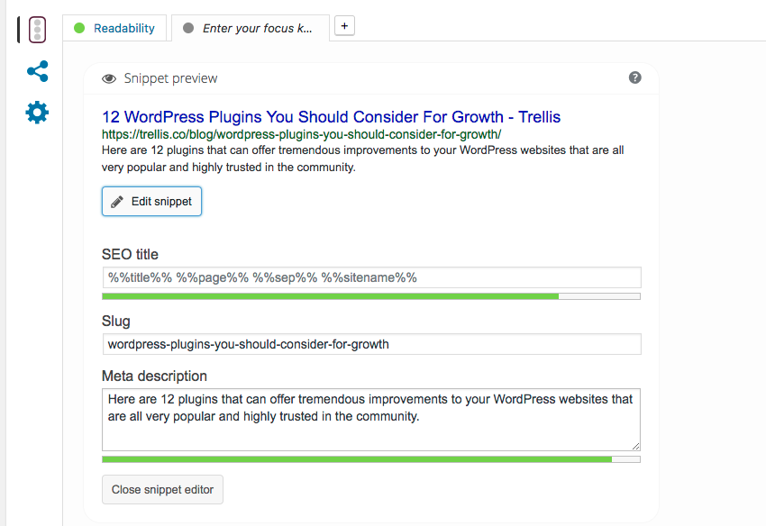 Yoast SEO Plugin