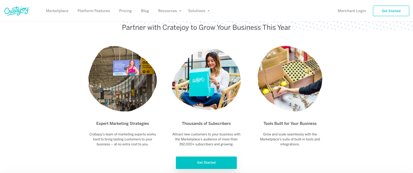 Cratejoy is a comprehensive subscription box software that helps e-commerce business owners to start, grow, and scale their subscription e-commerce stores. 