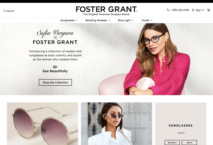 Foster Grant Homepage